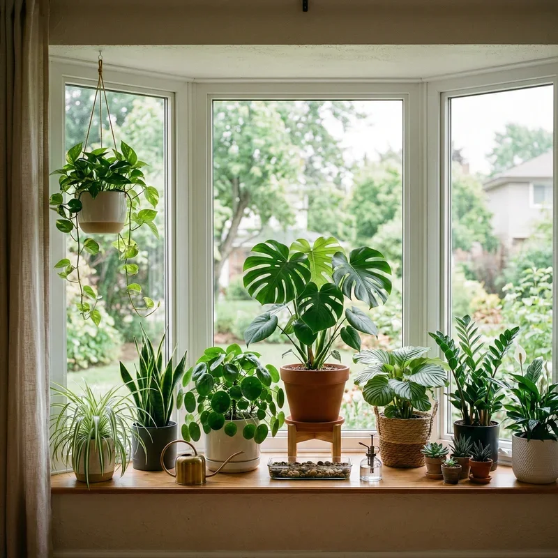 Bay Window Plant Ideas
