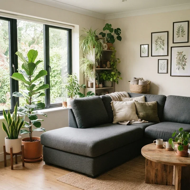 Dark Grey Sectional Living Room Ideas