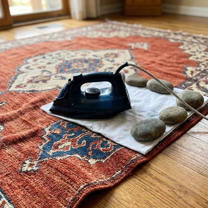 How to Get Wrinkles Out of a Rug