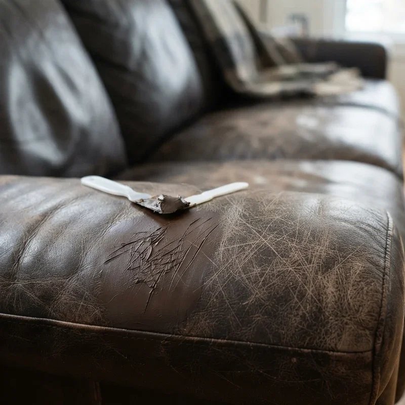 How to Fix Cat Scratches on a Leather Couch