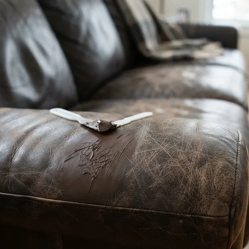 How to Fix Cat Scratches on a Leather Couch