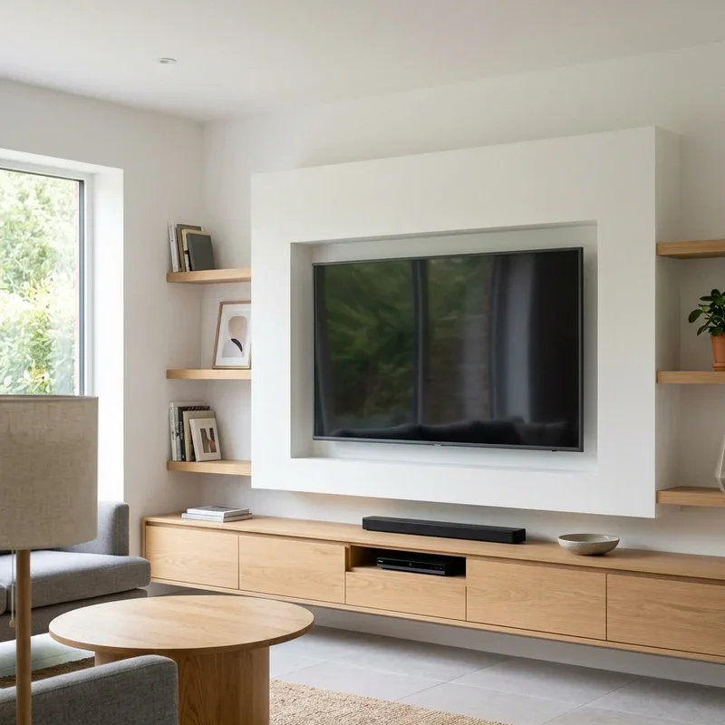 Living Room Entertainment Wall Ideas