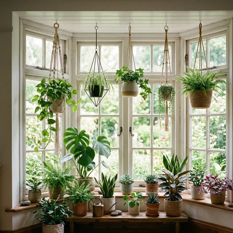 Bay Window Plant Ideas