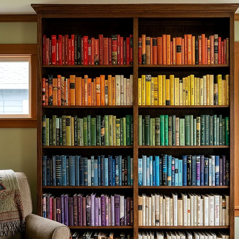 Bookshelf Organizing Ideas