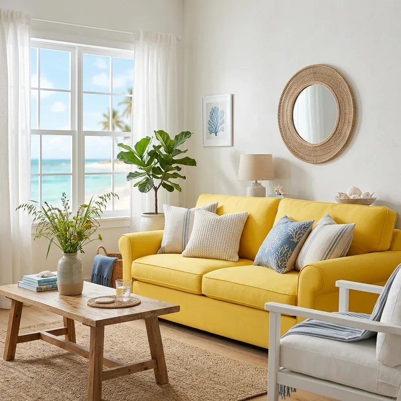 Yellow Sofa Living Room Ideas