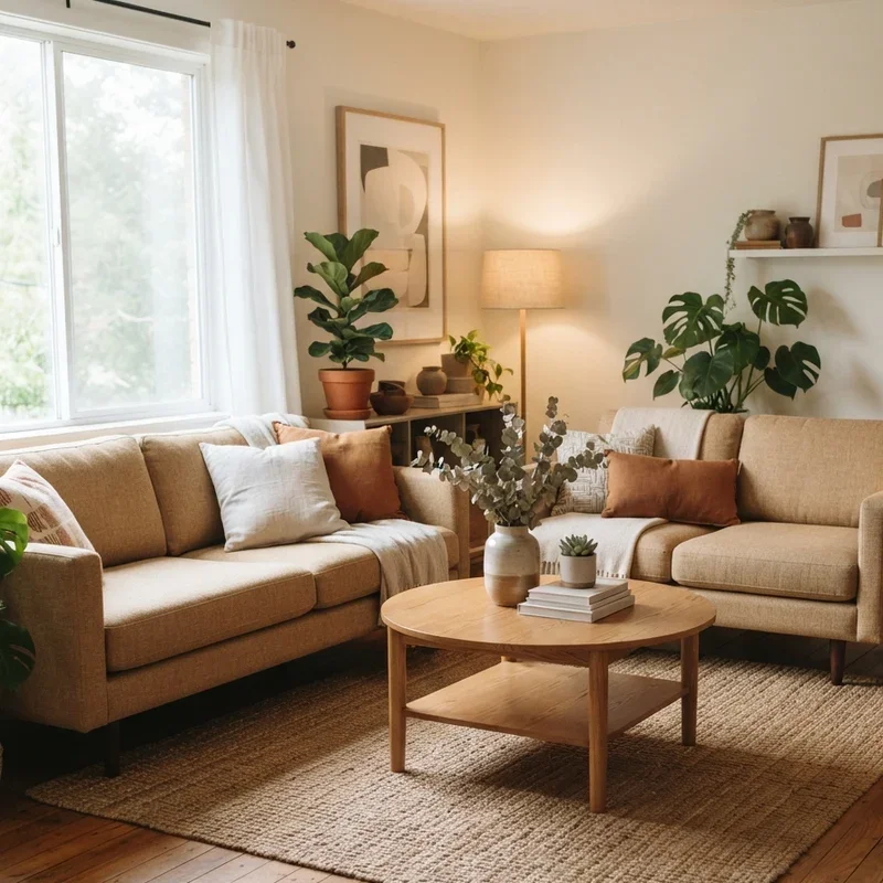 Two Sofa Living Room Ideas