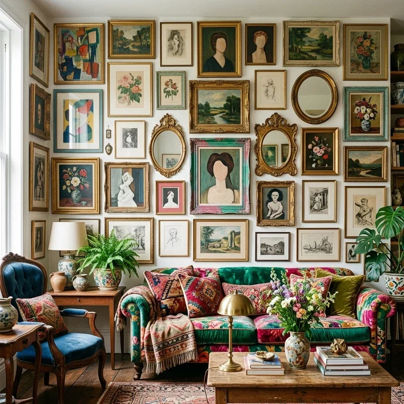 Maximalist Living Room Ideas