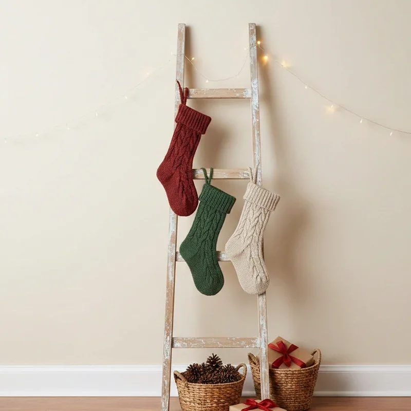 Stocking Hanging Ideas Without Fireplace