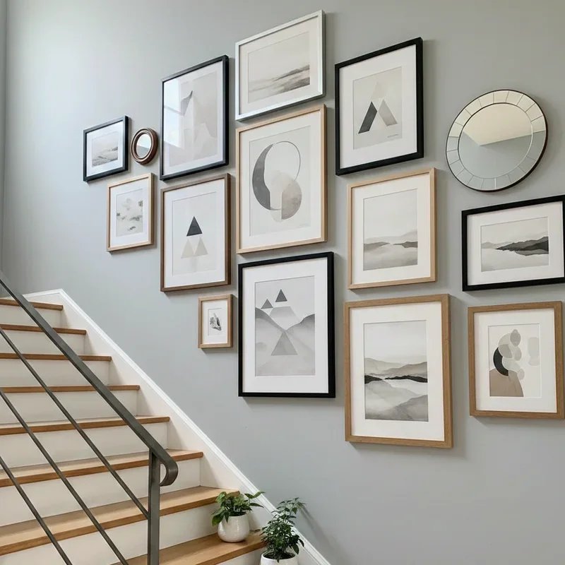 Staircase Gallery Wall Ideas