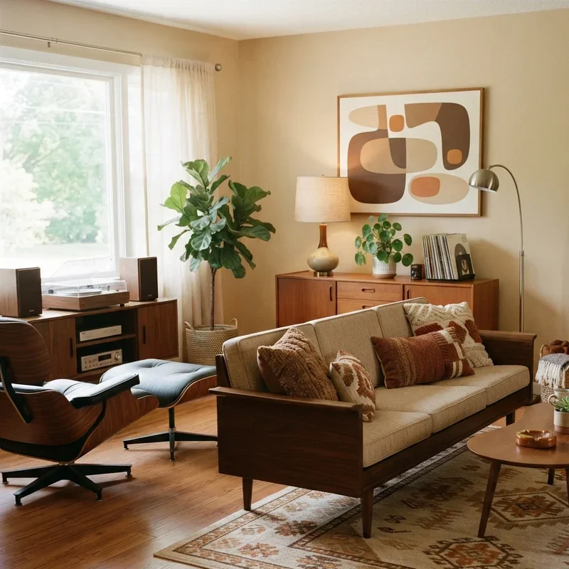 Brown and Beige Living Room Ideas