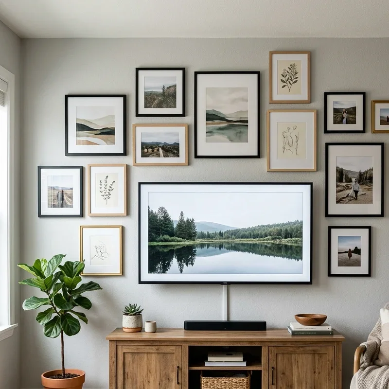 Living Room Entertainment Wall Ideas