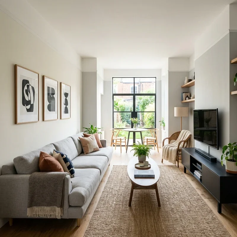 Long Narrow Living Room Layout Ideas