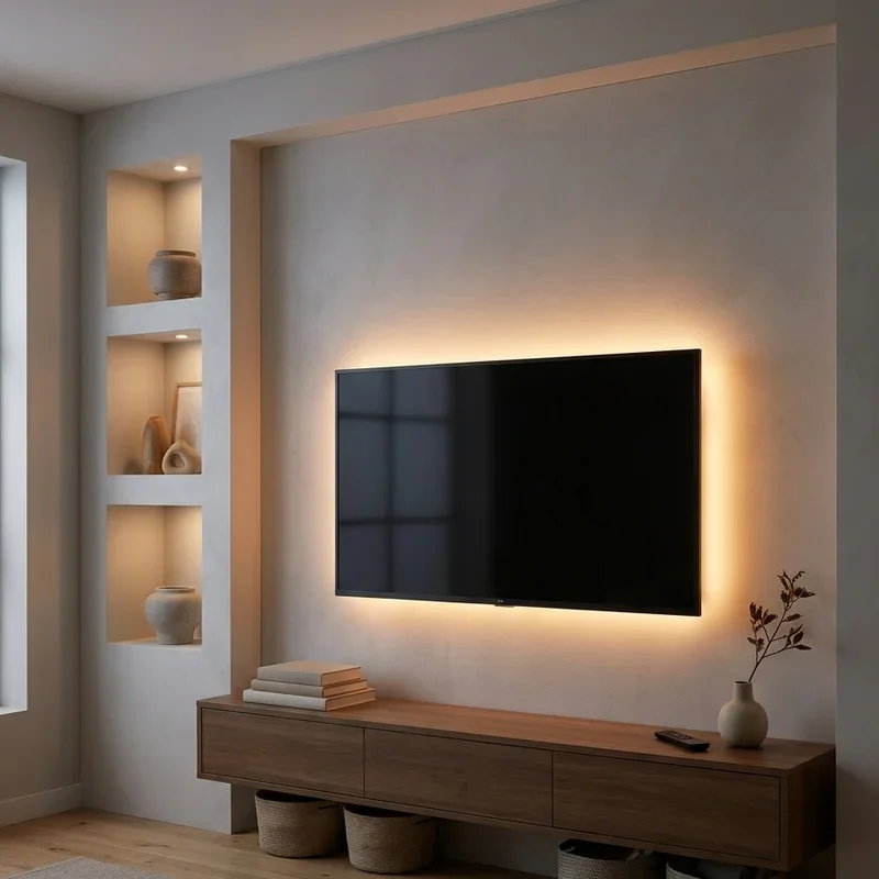 Living Room Entertainment Wall Ideas