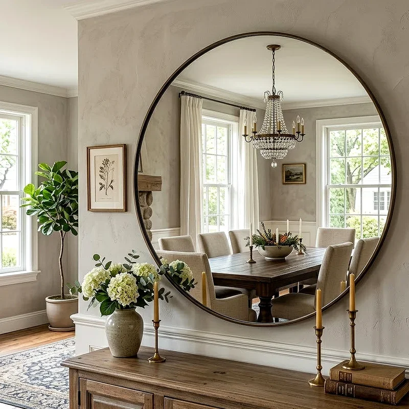 Round Mirror Decor Ideas