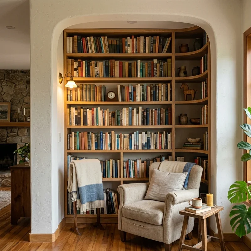 Living Room Alcove Ideas
