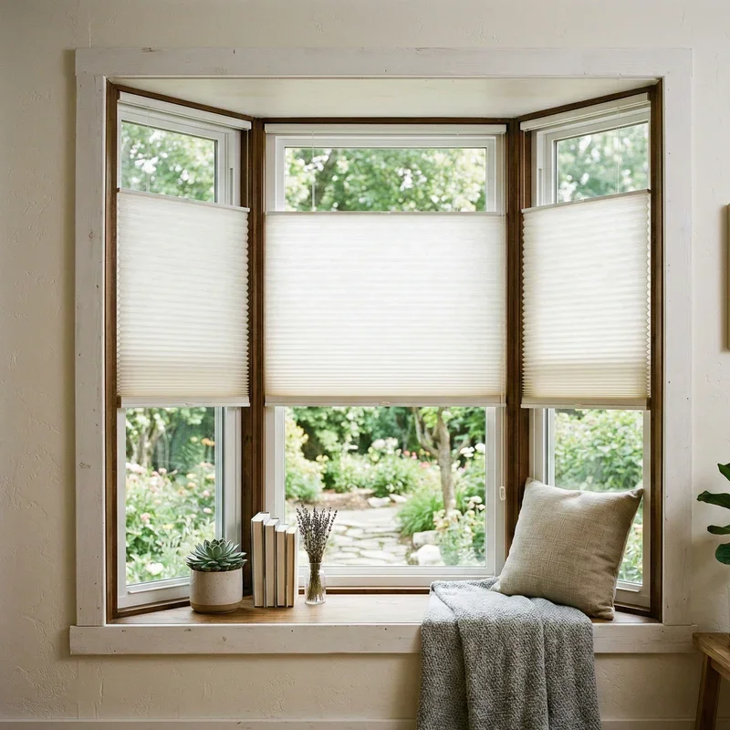 Bay Window Shade Ideas