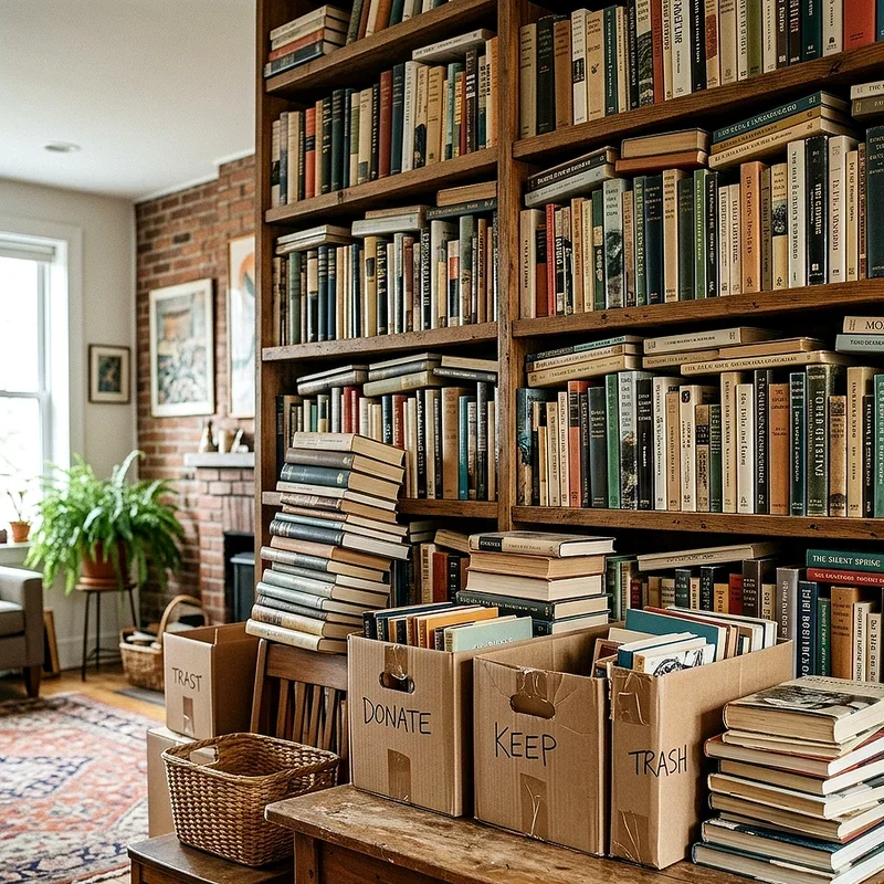Bookshelf Organizing Ideas