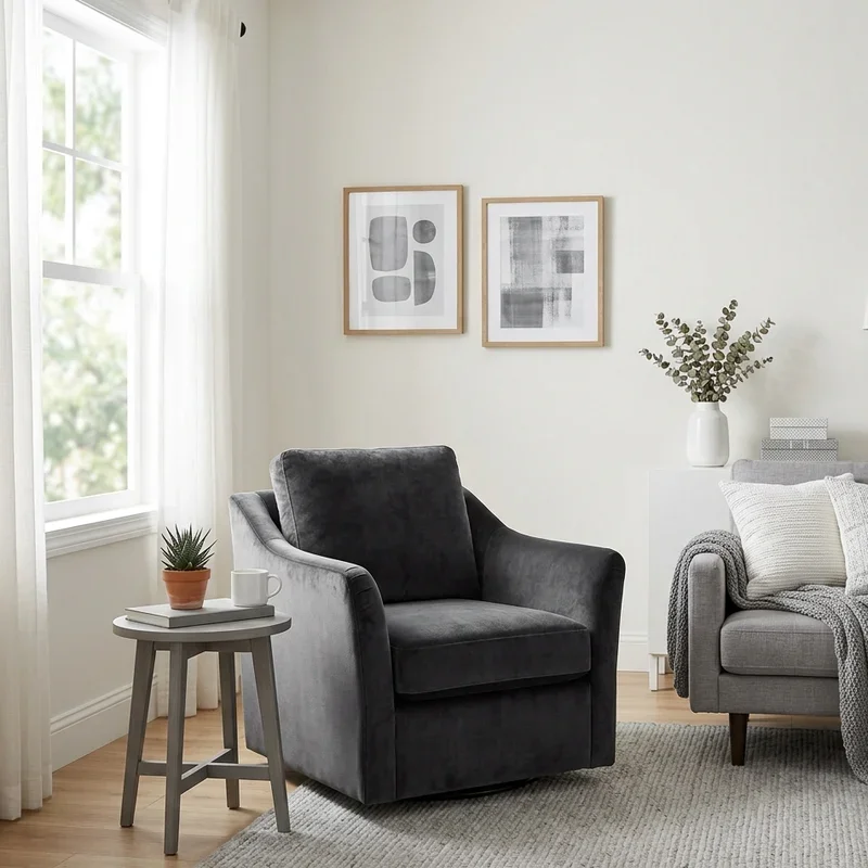 White and Grey Living Room Ideas