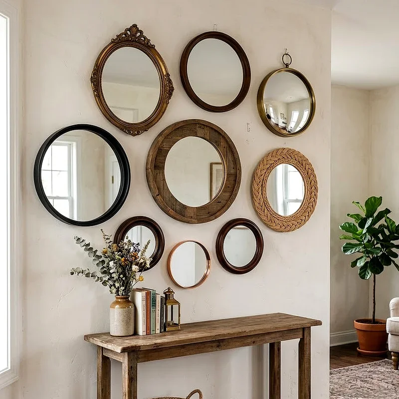 Round Mirror Decor Ideas