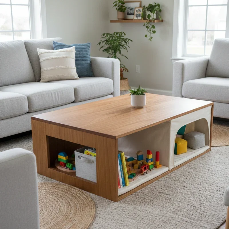 Play Area in Living Room Ideas