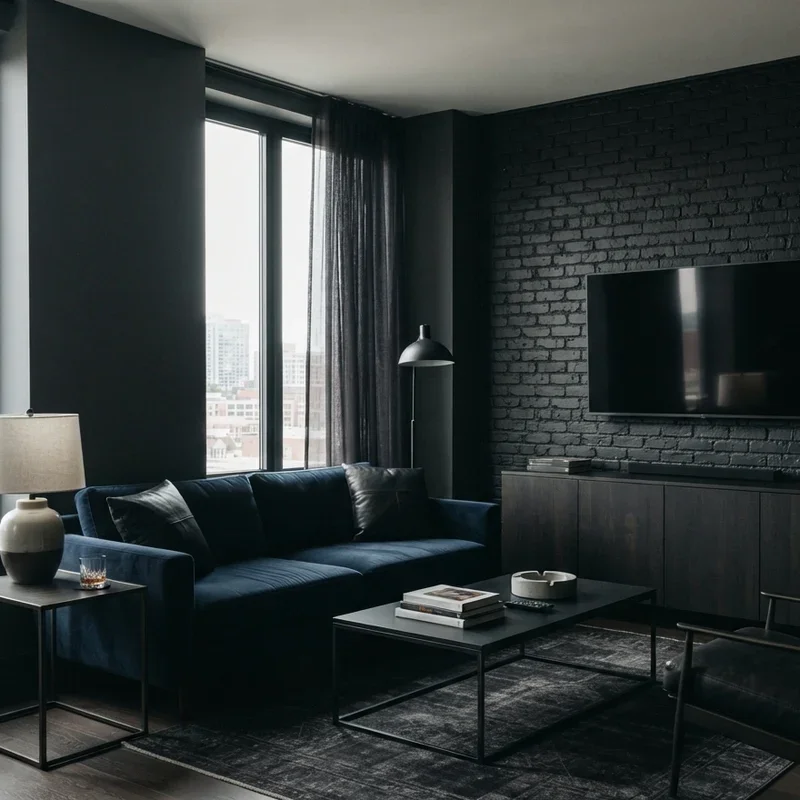 Bachelor Living Room Ideas