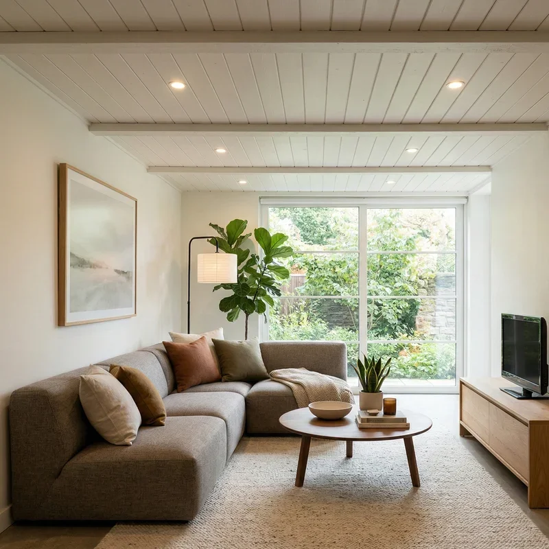 Low Ceiling Living Room Ideas