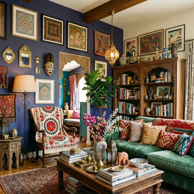 Maximalist Living Room Ideas
