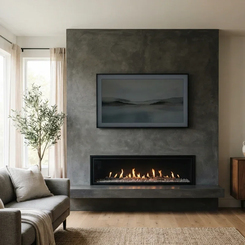Fireplace TV Accent Wall Ideas