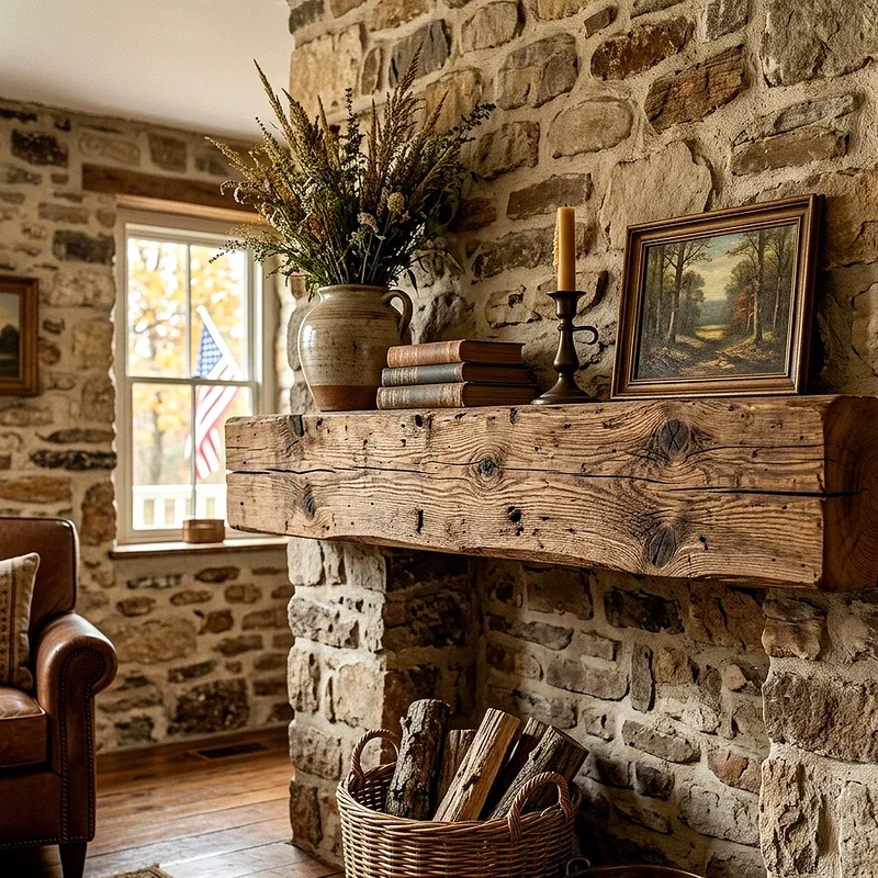 Mantel Without Fireplace Ideas