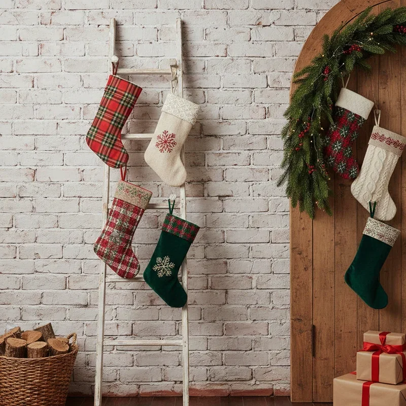 Stocking Hanging Ideas Without Fireplace