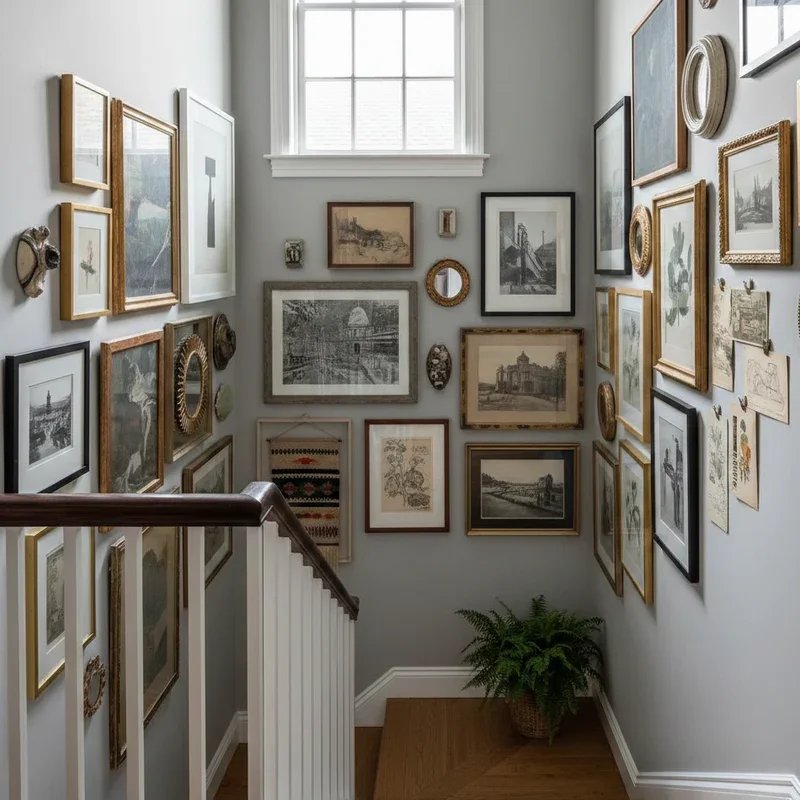 Staircase Gallery Wall Ideas