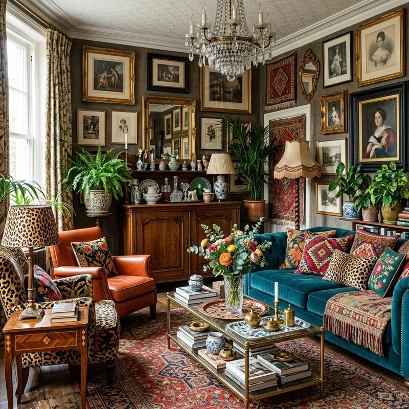 Maximalist Living Room Ideas