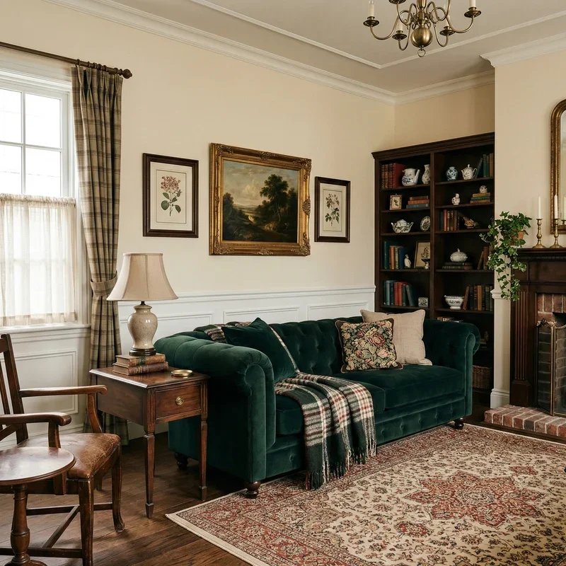 Dark Green Couch Living Room Ideas