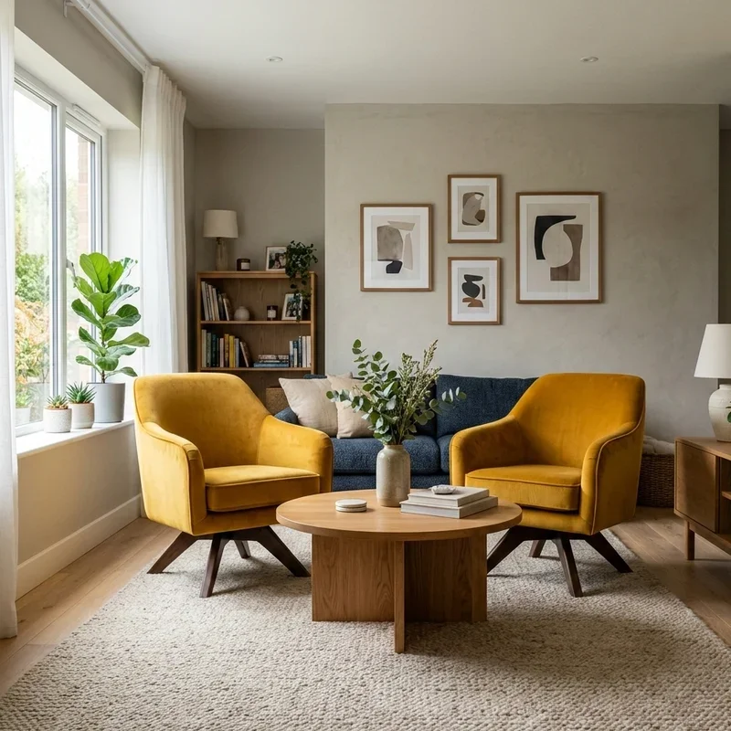 Swivel Chair Living Room Ideas