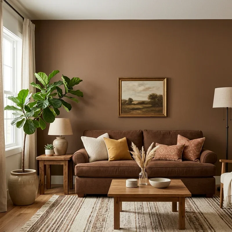 Brown Living Room Ideas
