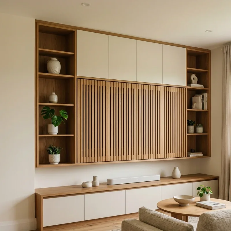 Living Room Entertainment Wall Ideas
