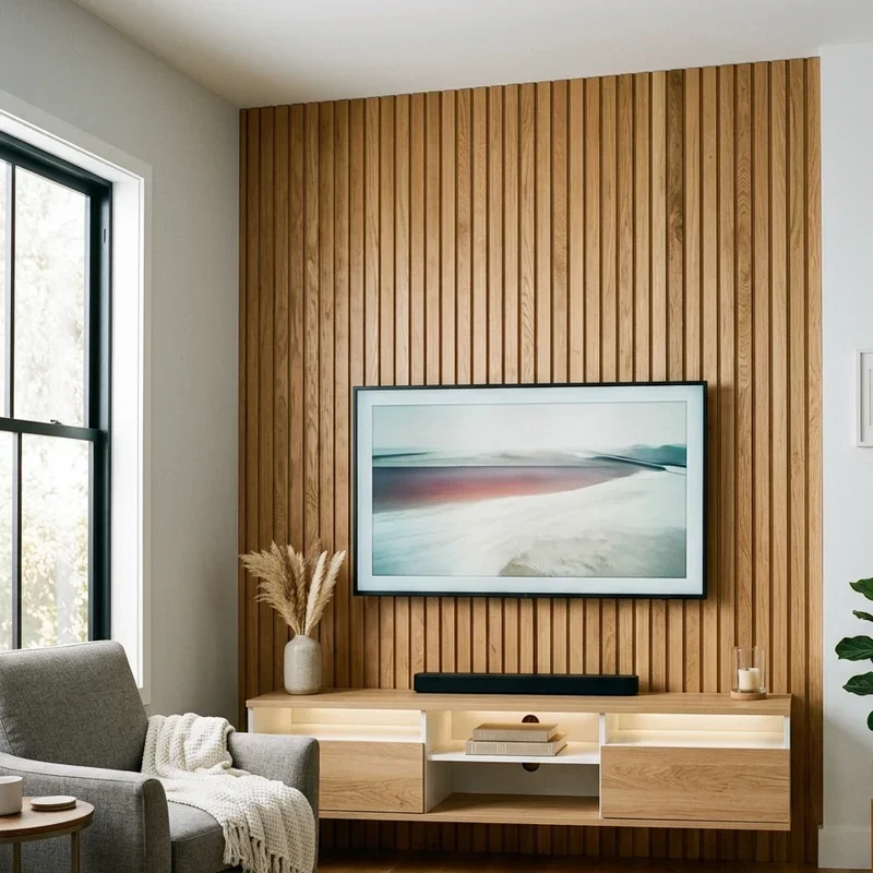 Living Room Entertainment Wall Ideas