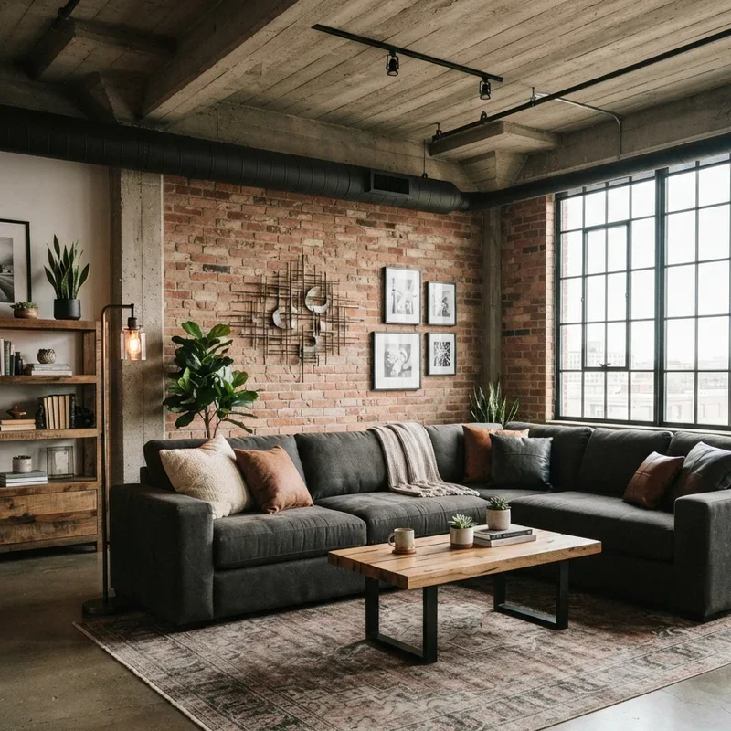 Dark Grey Sectional Living Room Ideas