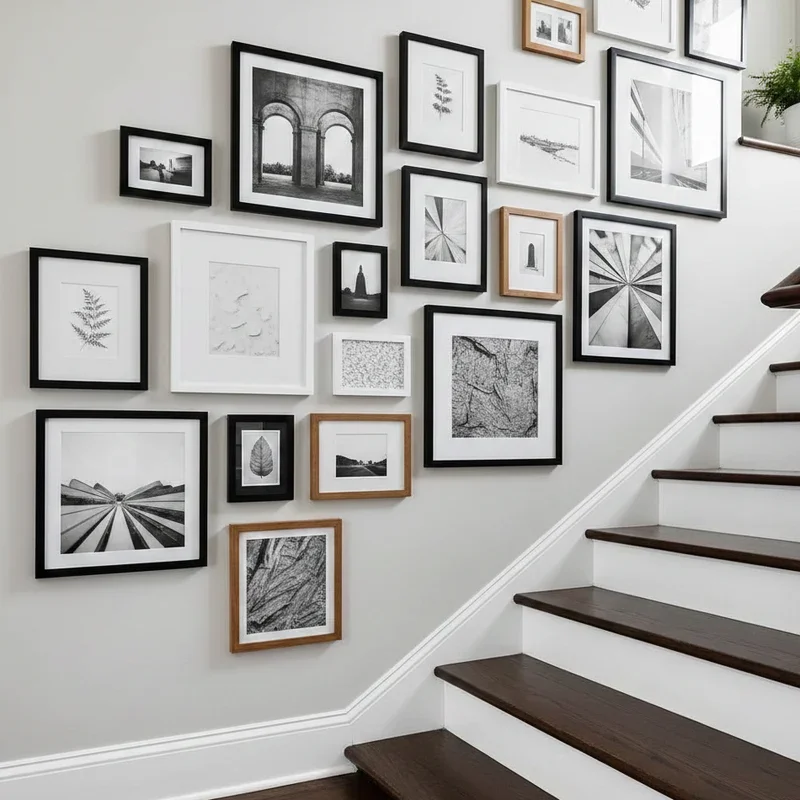 Staircase Gallery Wall Ideas
