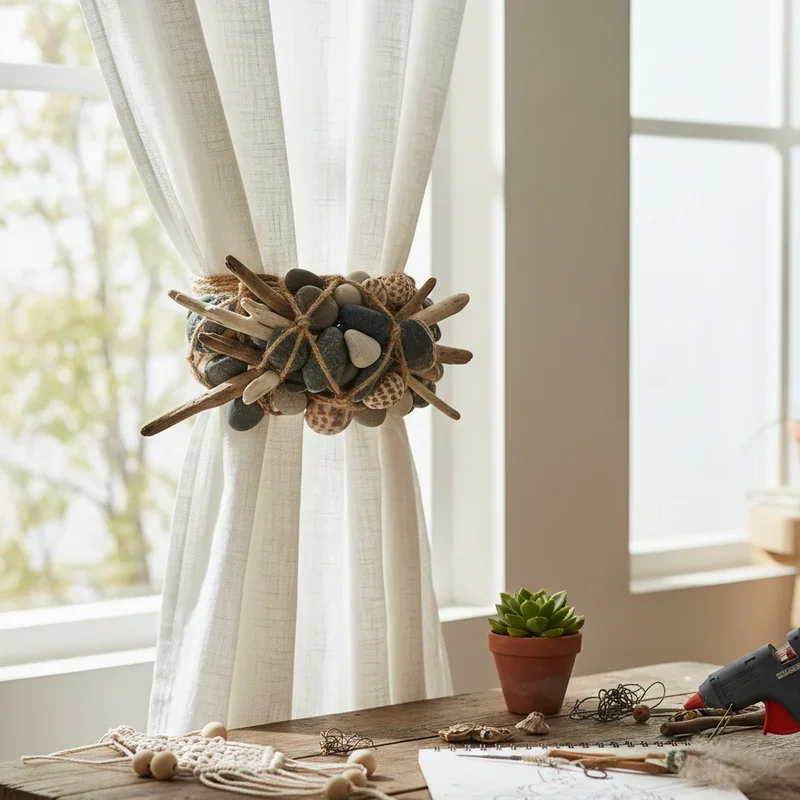 Unique Curtain Tie Back Ideas