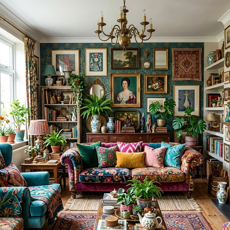 Maximalist Living Room Ideas