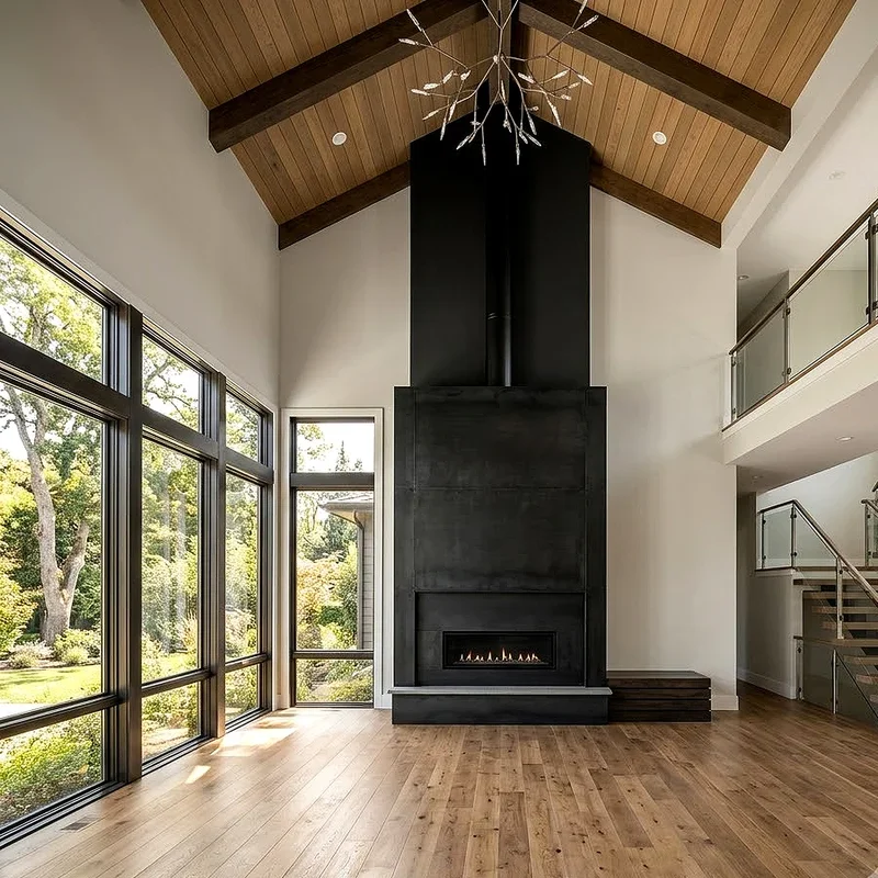 Two Story Fireplace Ideas