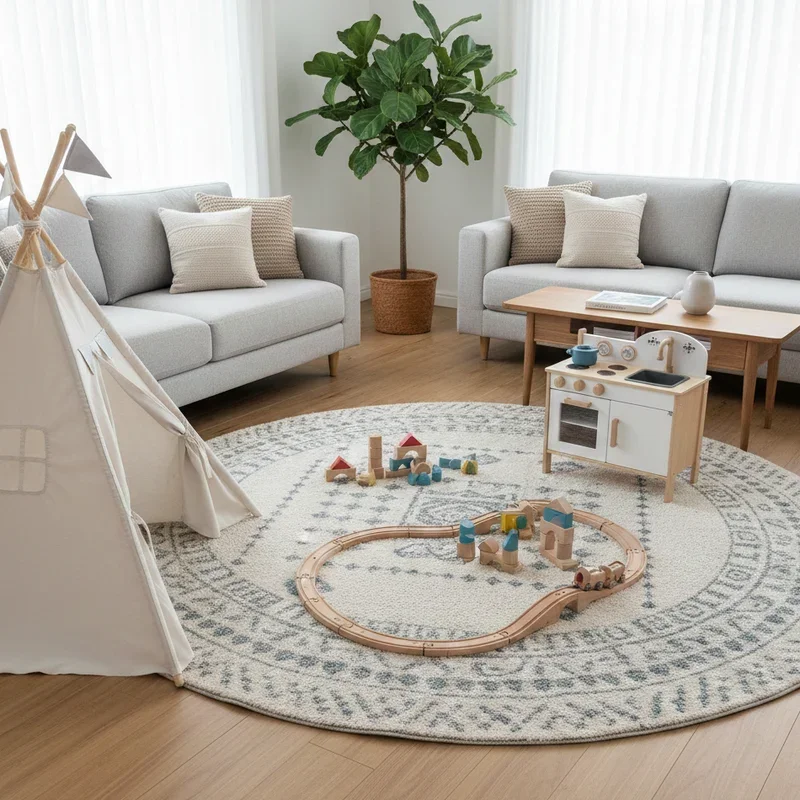 Play Area in Living Room Ideas