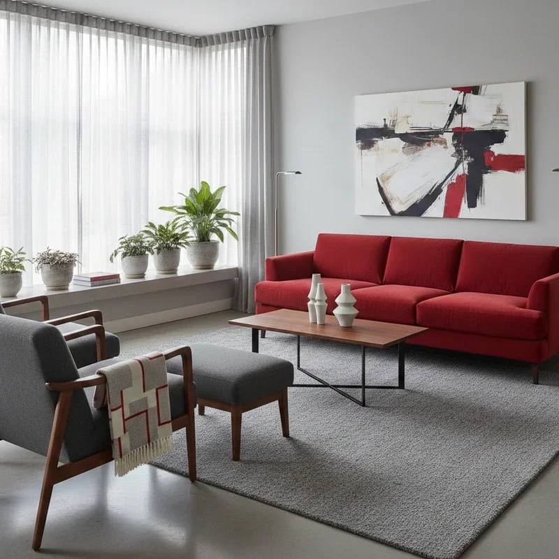 Red Sofa Living Room Ideas