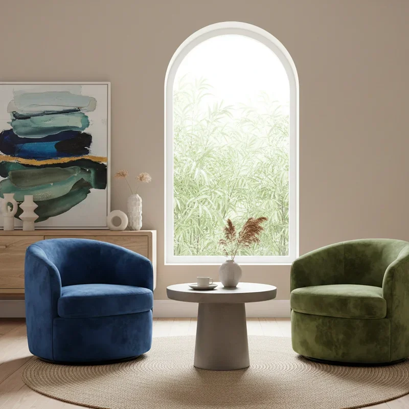 Swivel Chair Living Room Ideas