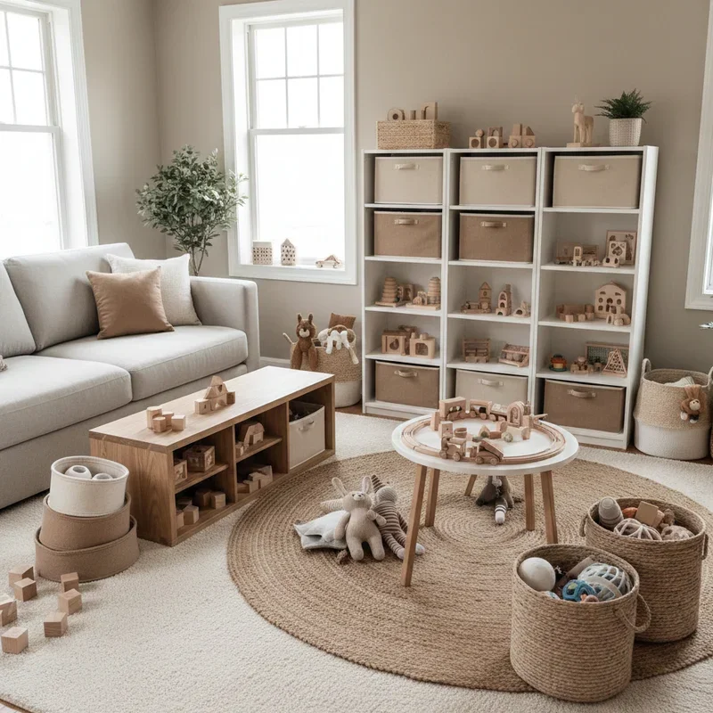 Play Area in Living Room Ideas
