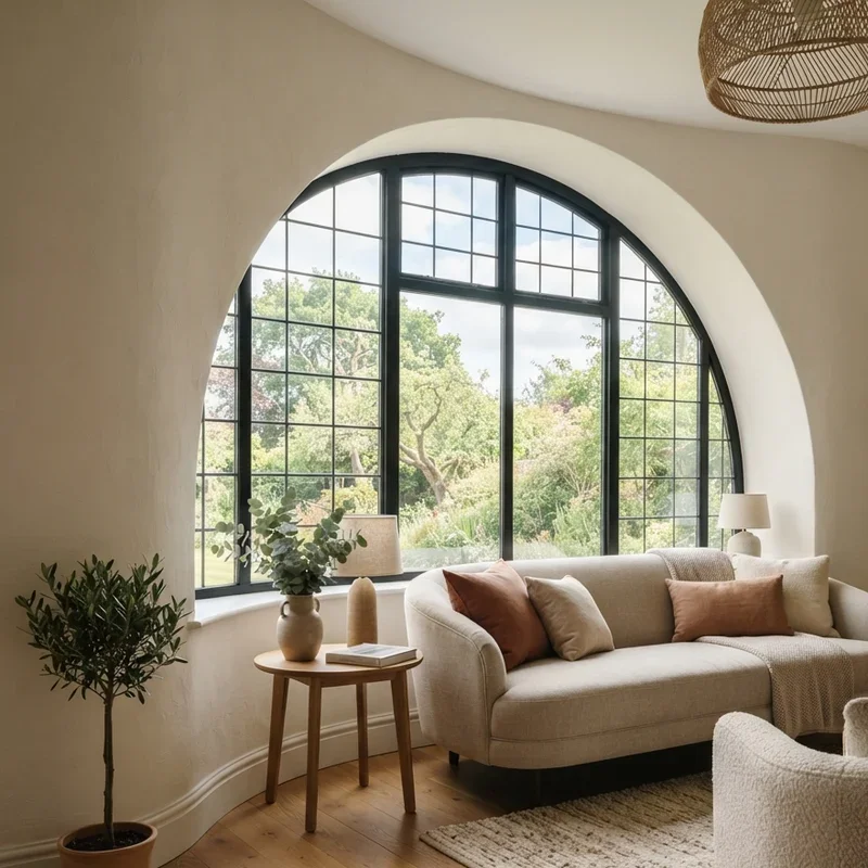 Modern Living Room Window Ideas