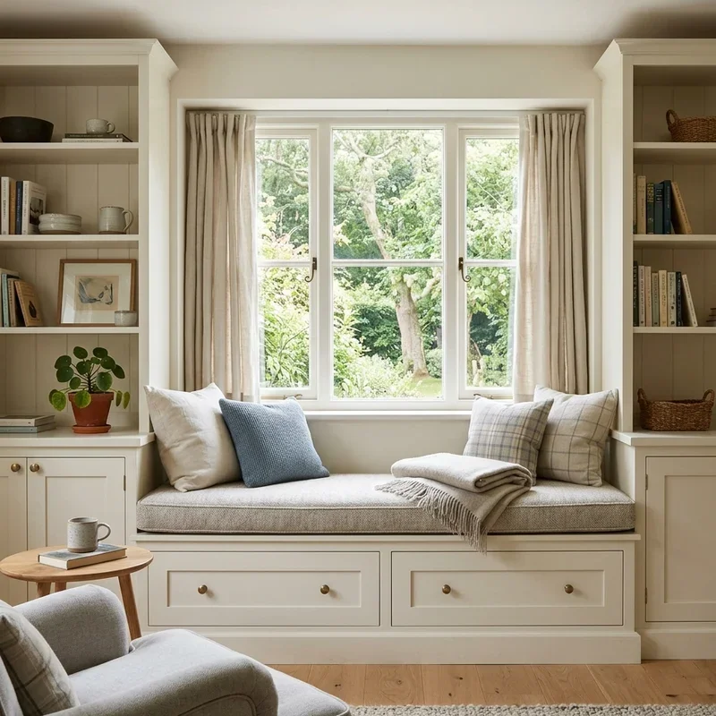 Living Room Built In Cabinet Ideas