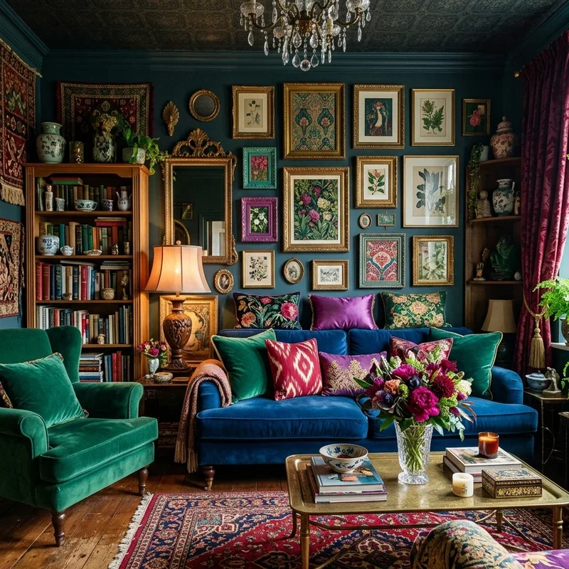 Maximalist Living Room Ideas