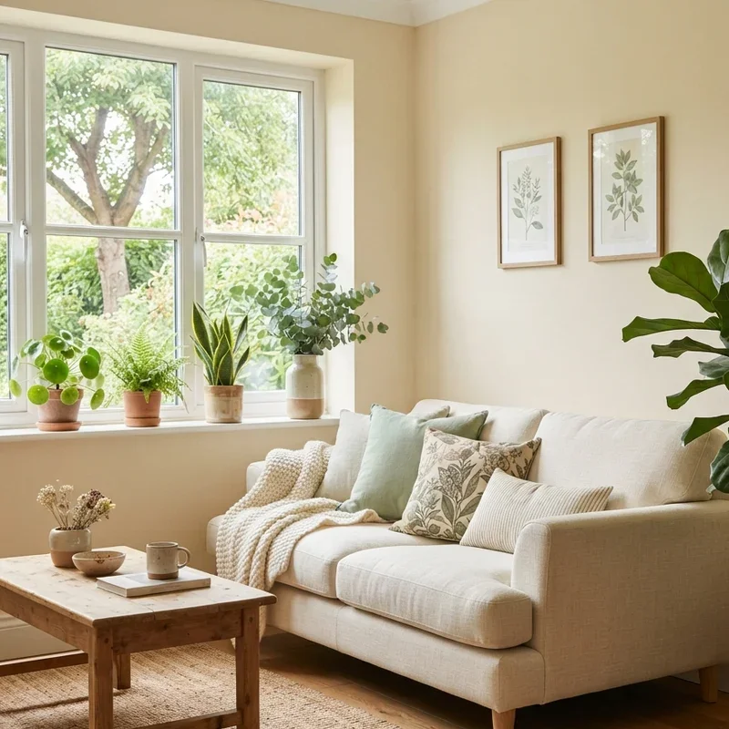Cream Living Room Ideas